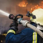 Російський дрон влучив в електропоїзд на Харківщині: загорівся головний вагон